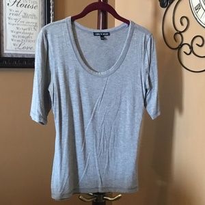 Cable & Gauge Grey short sleeve T-shirt